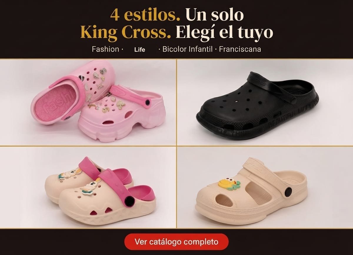 4 estilos King Cross — Fashion, Life, Bicolor Infantil, Franciscana