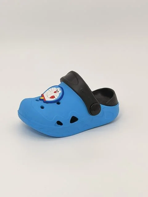 KING CROSS Infantil Bicolor, color Turquesa y Negro — ojota infantil bicolor con dije