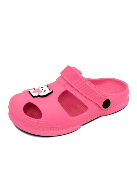 KING CROSS Franciscanas, color Fucsia — ojota infantil con dije