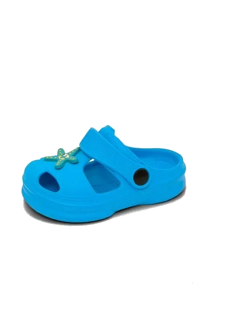 KING CROSS Franciscanas, color Turquesa — ojota infantil con dije